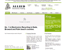 Tablet Screenshot of aetrecycler.com